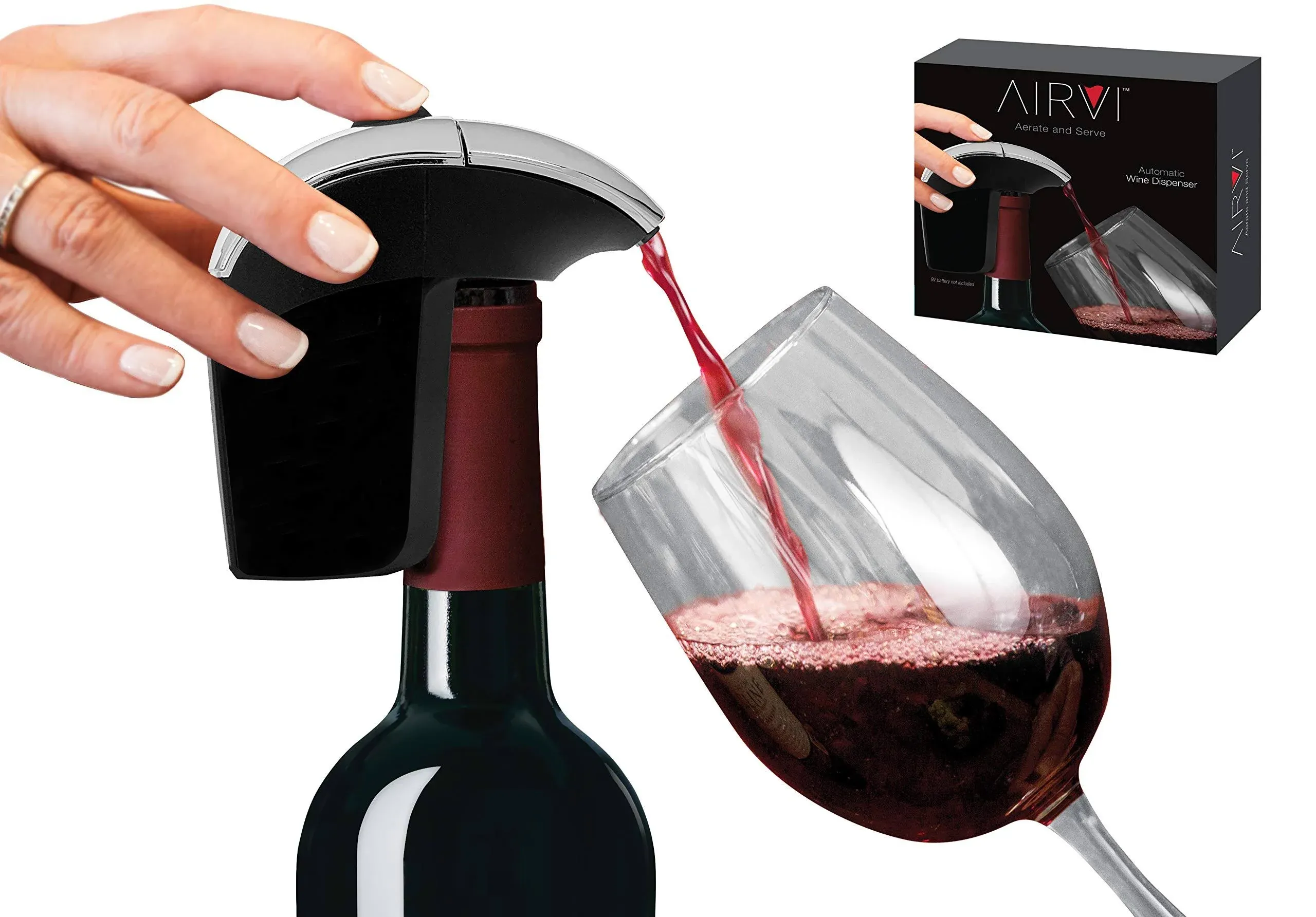 Automatic Wine Dispenser Electric Wine Aerator Pourer Luxury Air Wine Decanter F