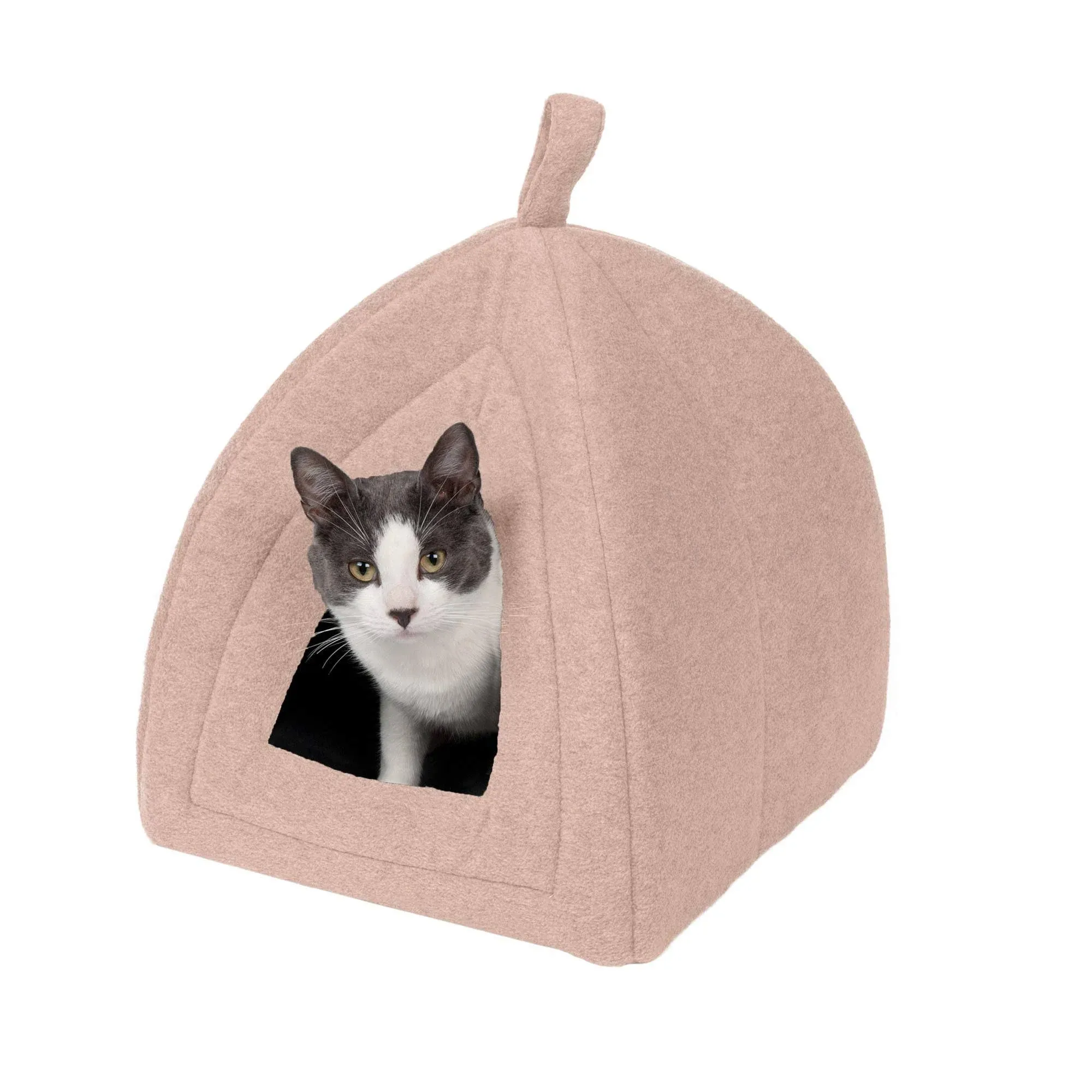 FurHaven Fleece Pet Tent - Beige Buff (Small)