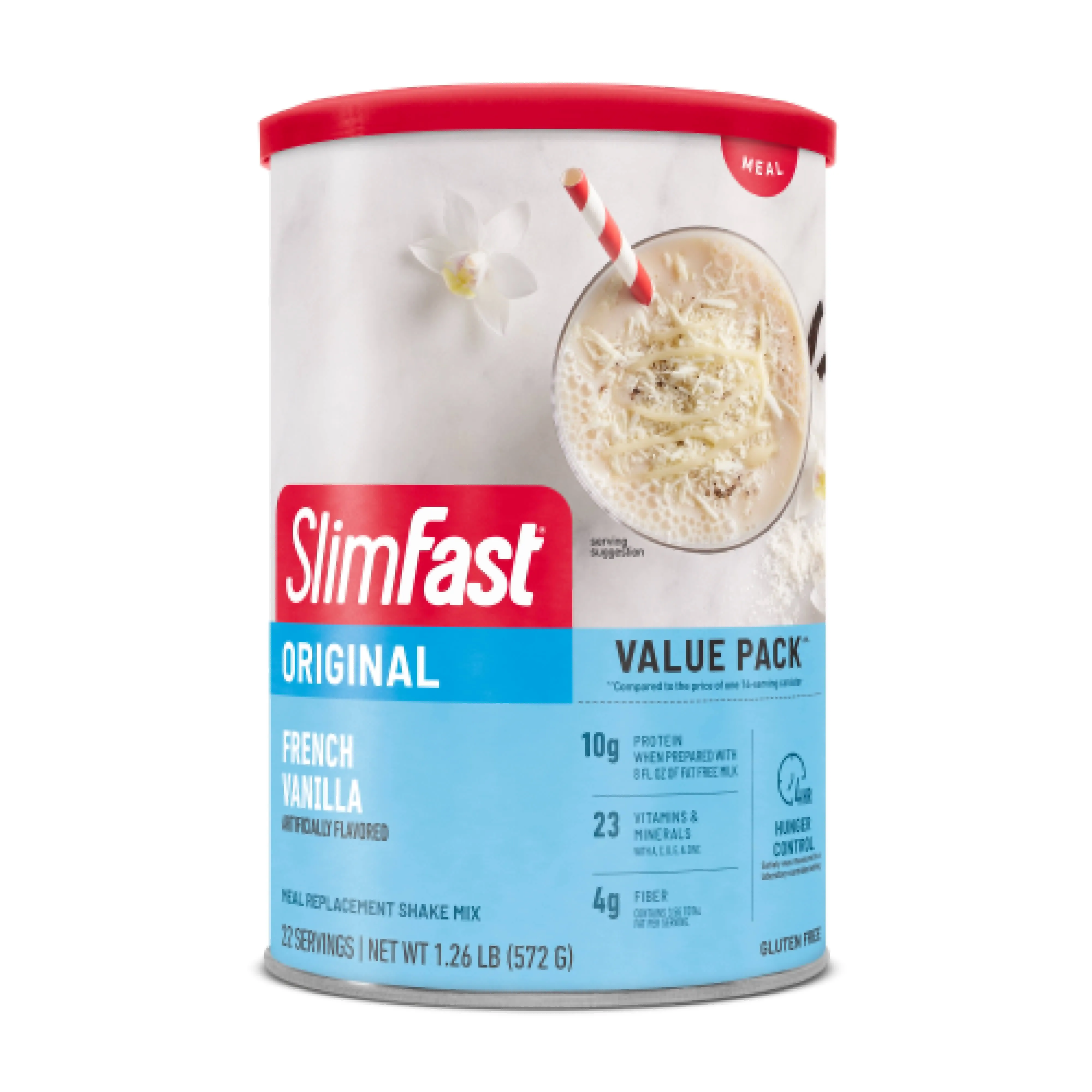 SlimFast Original Fresh Vanilla Royale Meal Replacement Shake Mix 22 Servings