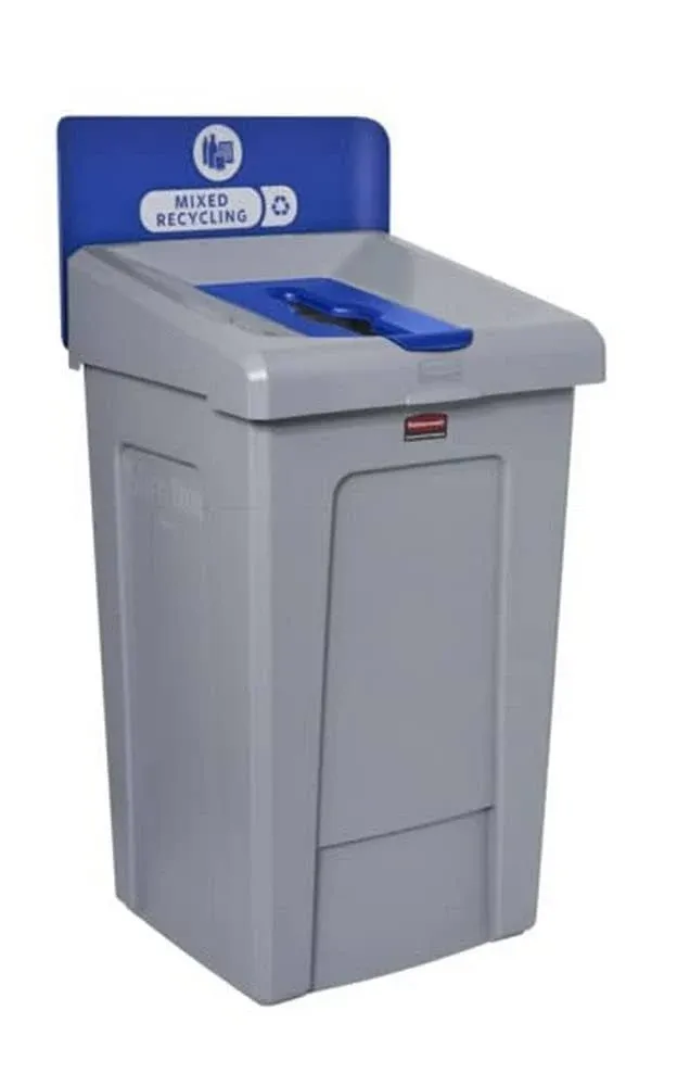 Rubbermaid Slim Jim Recycling Station