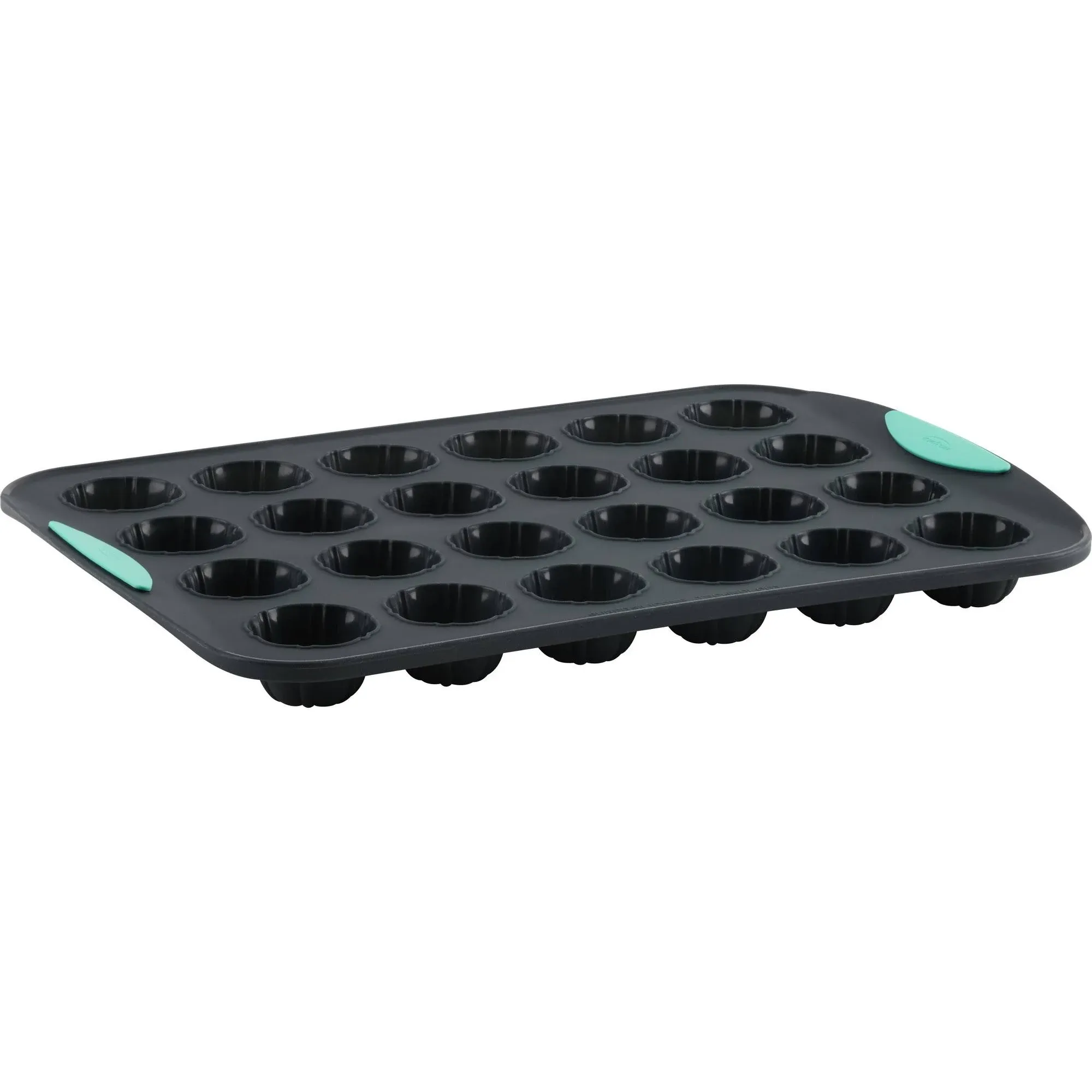 Trudeau Bakeware Cupcake Pan, 24-Count, Mint