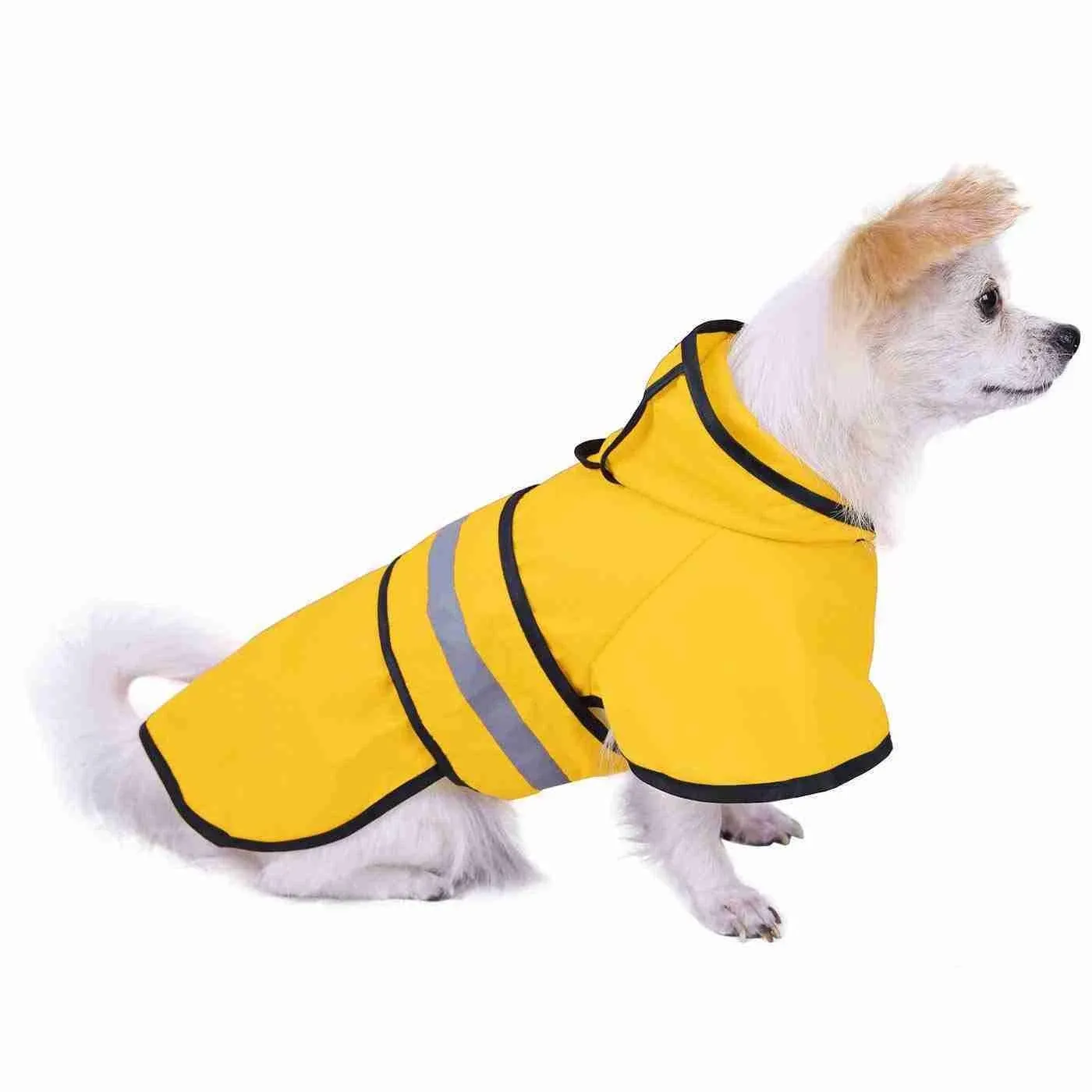 HDE Dog Raincoat Hooded Slicker Poncho for Small to X-Large Dogs and Puppies