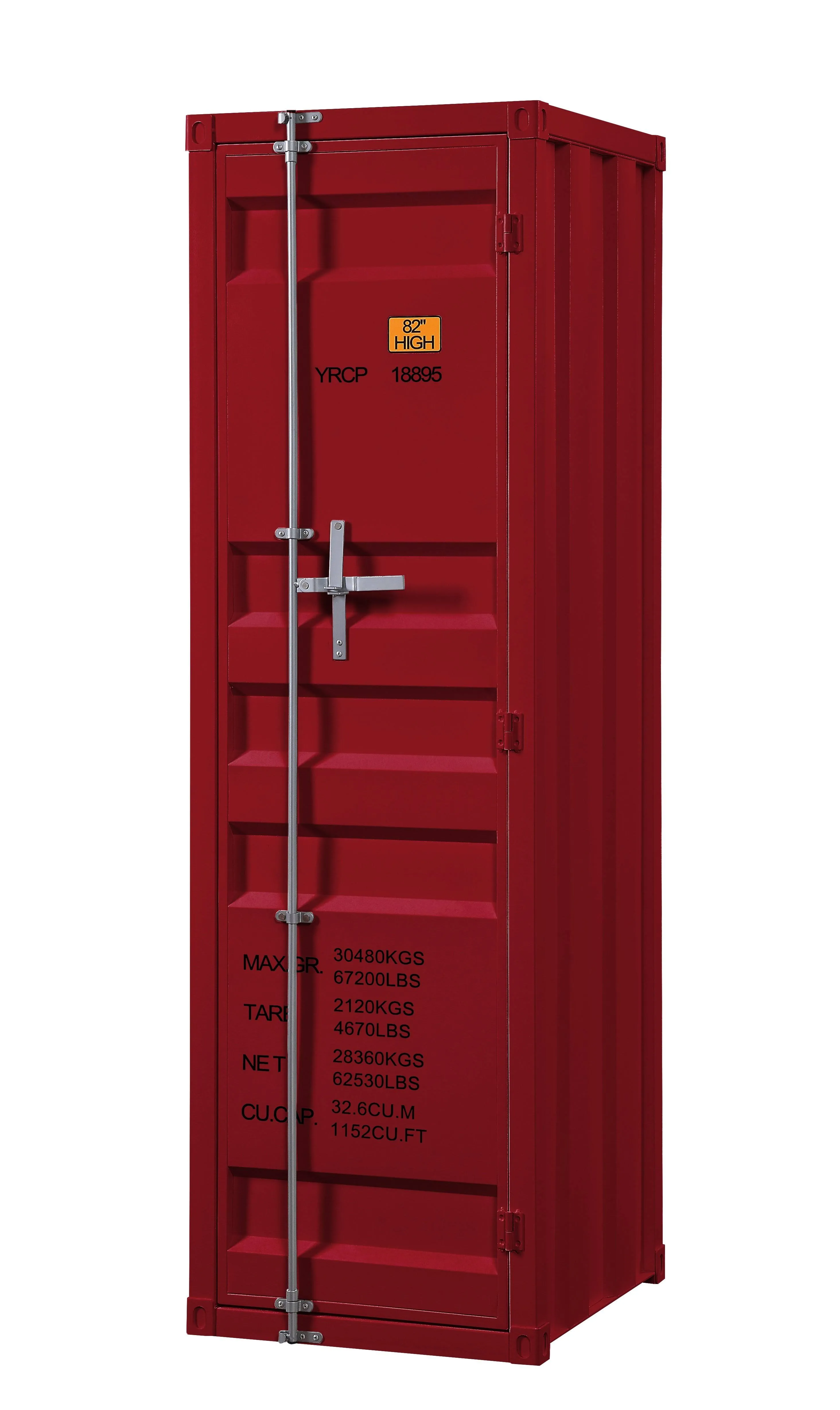 Cargo Red Wardrobe Model 35955 By ACME Furniture