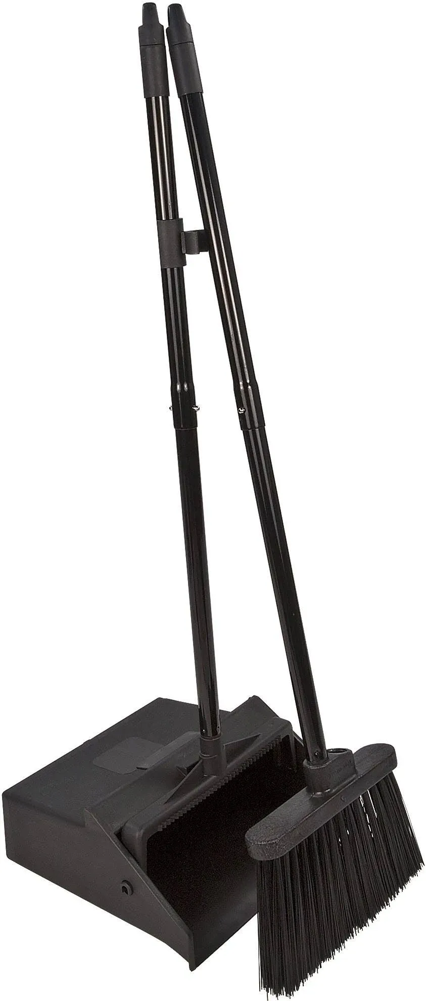 Duo-Pan Plastic Lobby Pan and Duo-Sweep Broom Combo, 36&#034; Overall Length X 11-51/