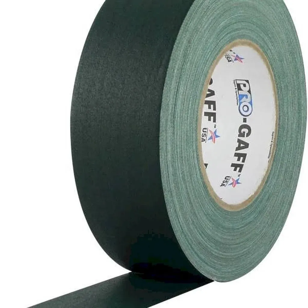 Pro Gaff Green Gaffers Tape 2&#034; x 55 yd Roll