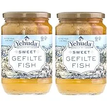 Yehuda Sweet Gefilte Fish, 24oz (2 Pack) Kosher for Passover