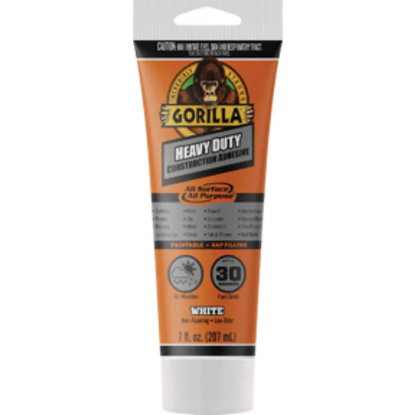 Gorilla 7 oz. Heavy Duty Construction Adhesive