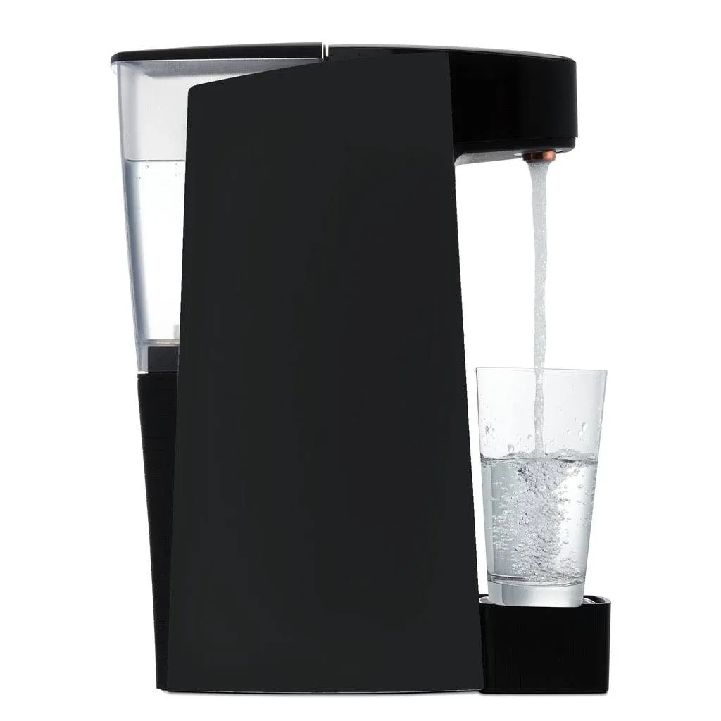 Carbon8 One Touch Sparking Water Maker and Dispenser + CO2 Cylinder