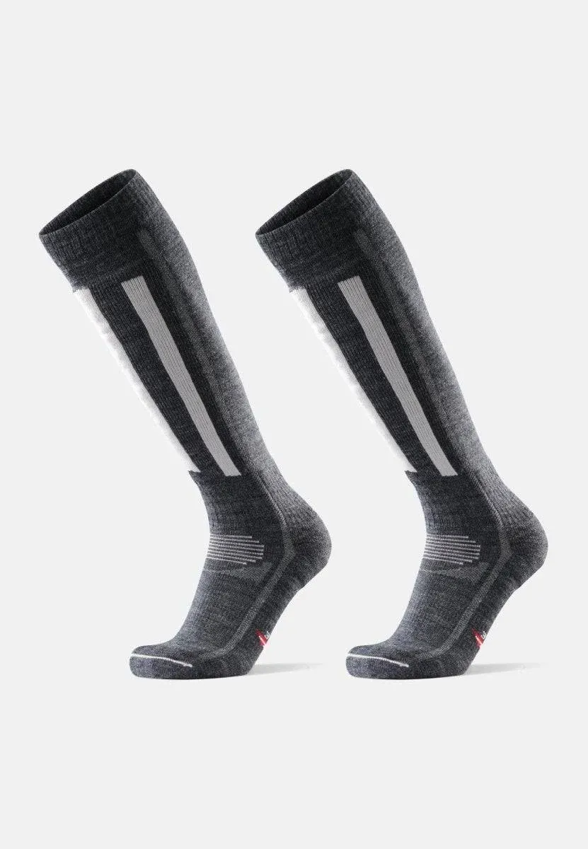 Danish Endurance Merino Performance Ski Socks Padded Knee High Socks for Men ...