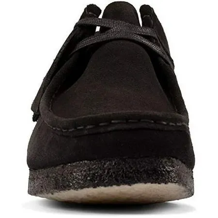 Clarks Originals Wallabee Suede Shoes - Men's 8 Black Suede