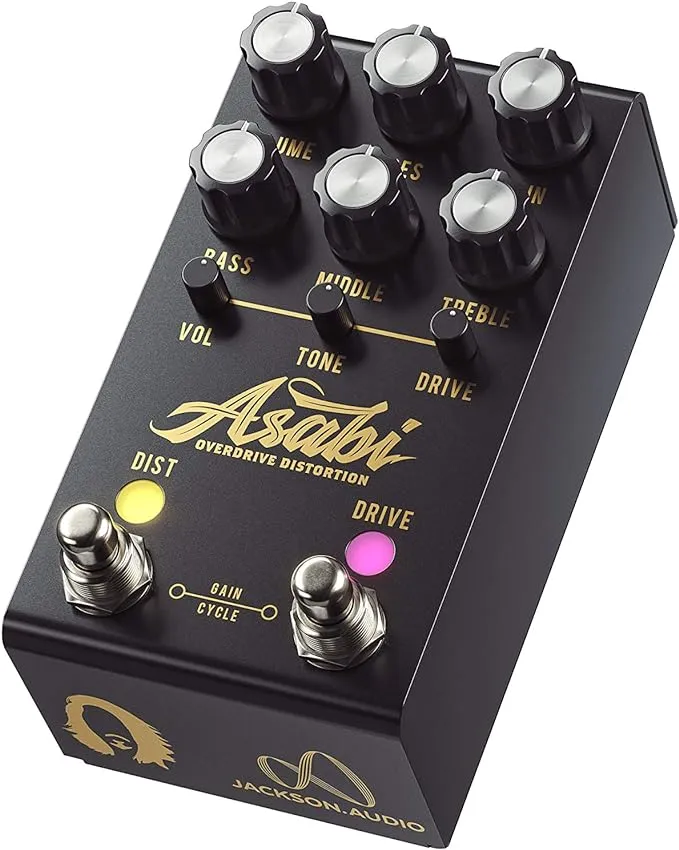 Jackson Audio ASABI Mateus Asato Signature Modular Overdrive/Dist<wbr/>ortion Pedal -