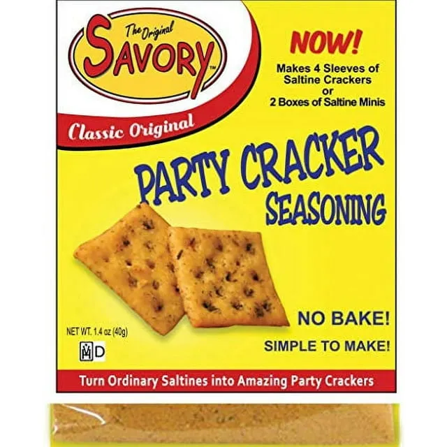 The Original Savory - Classic Original Cracker Seasoning - 1.4 oz