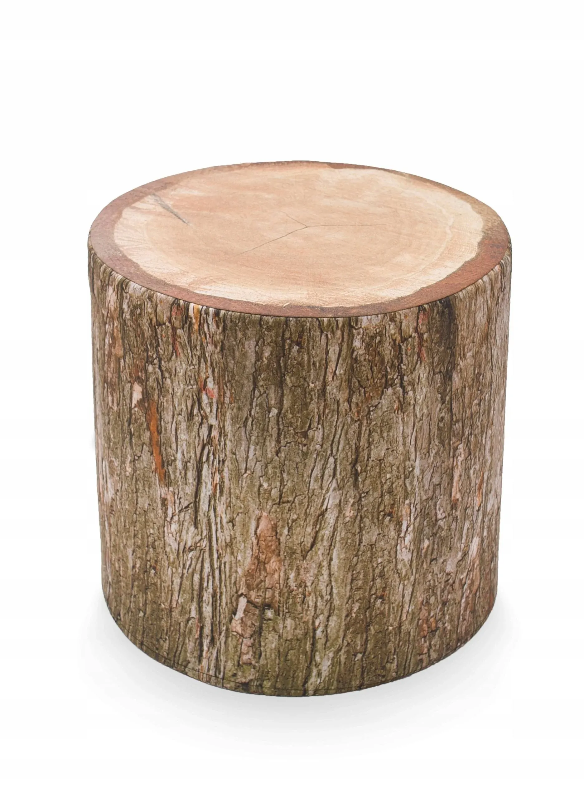 Delsit Lightweight Woody Tree Trunk Looking Outdoor Indoor Floor Pouffe Ottoman