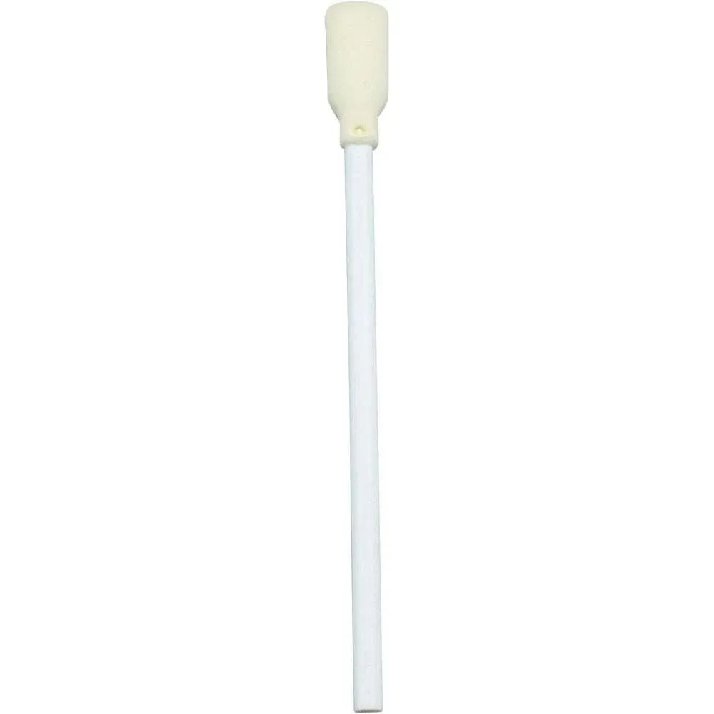 Foamtips Swabs, 100 PPI Foam, 5.12 in Long, 50/Bag