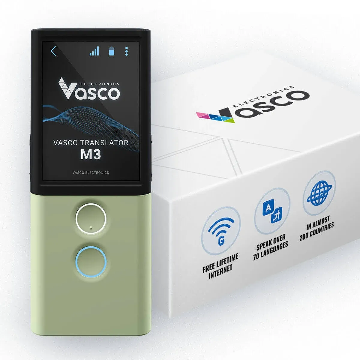 Vasco Translator M3 (Green Forest)