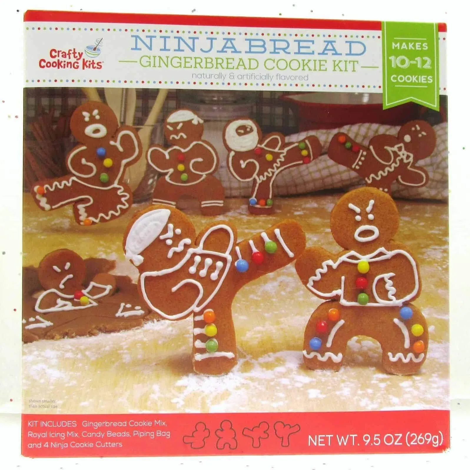 Crafty Cooking Kits Cookie Kit, Ninja Bread - 9.5 oz