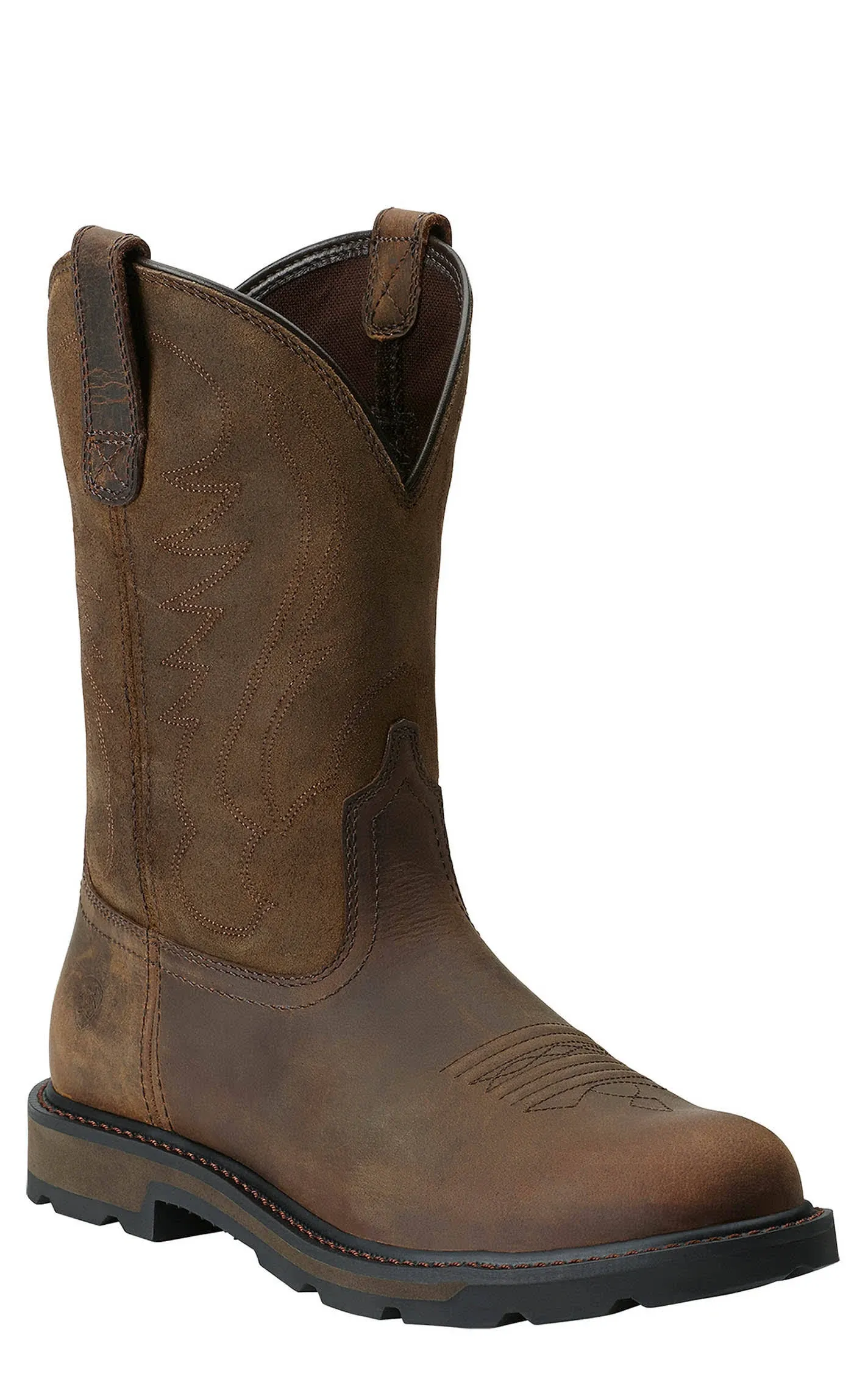 ARIAT Workhog Wide Square Toe Work Boot – Men’s Leather, Square Toe Work Boot