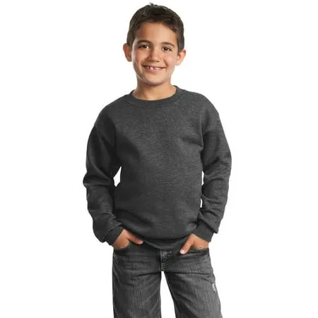 Port & Company Youth Core Fleece Crewneck Sweatshirt