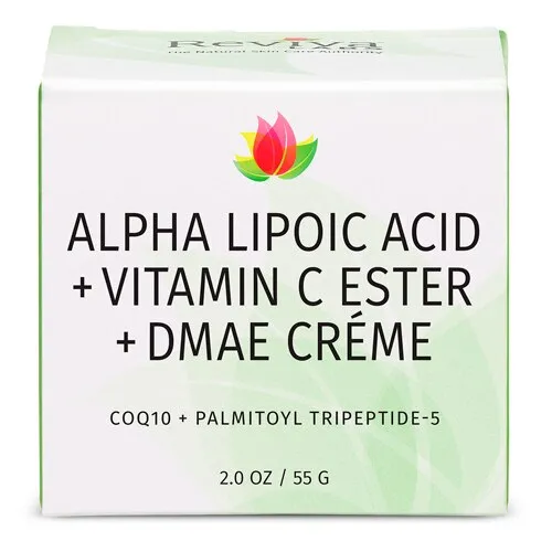 Reviva Labs Alpha Lipoic Acid Vitamin C Ester Dmae Creme 2 oz Cream