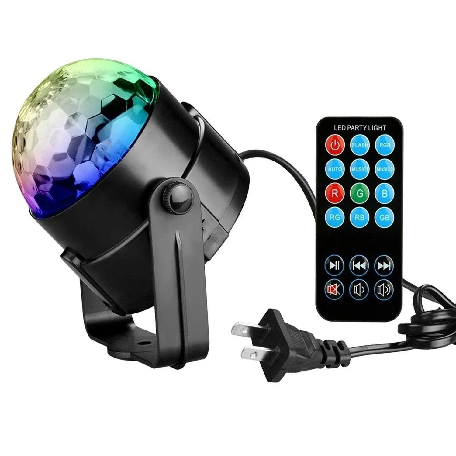 Coidea Disco Ball Strobe Light Party Lights Disco Lights Karaoke Machine 3W DJ ...