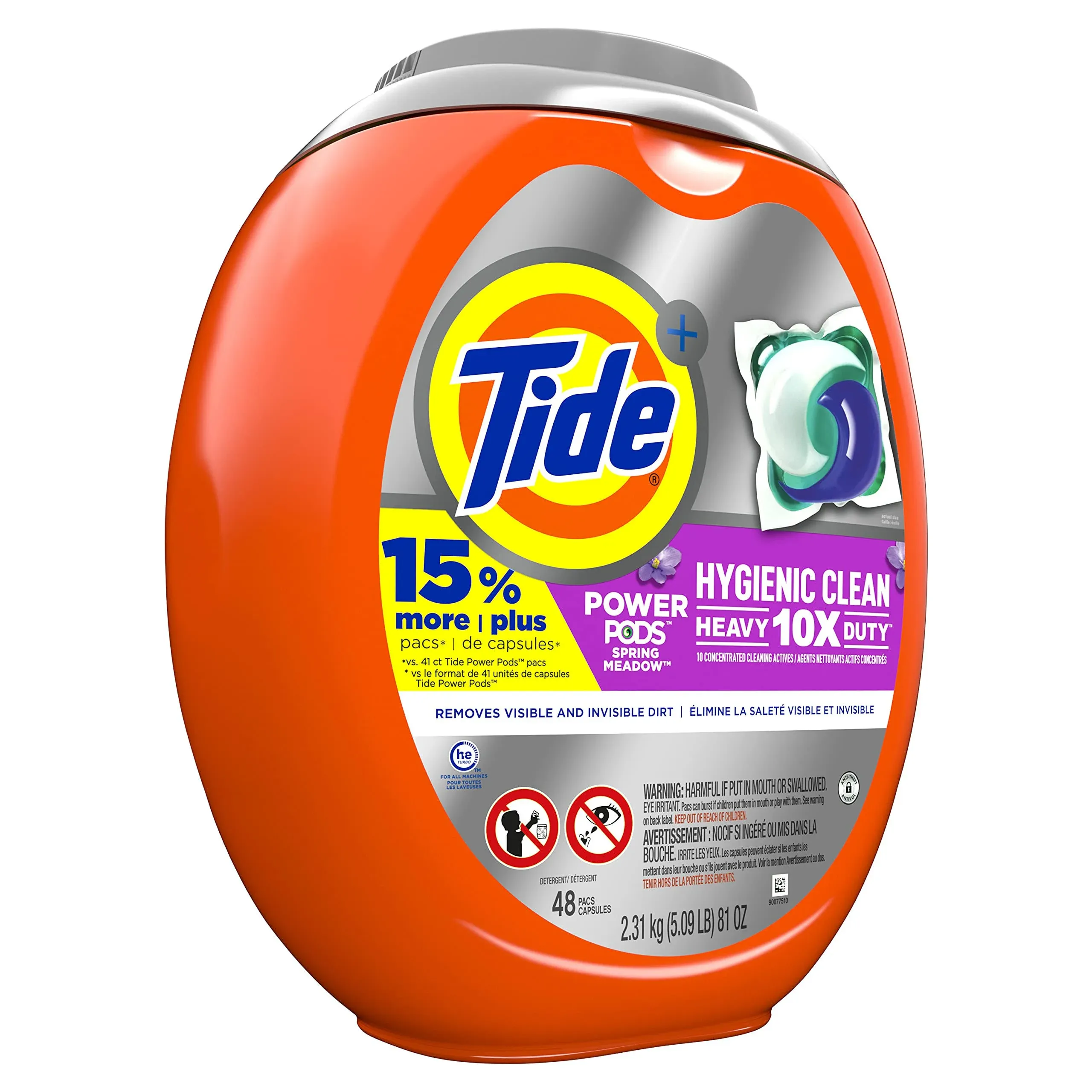 Tide Hygienic Clean Power Pods Laundry Detergent