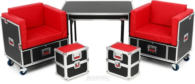 Gator G-TOURLOUNGE Furniture Set - Transforms Into Shipping Case