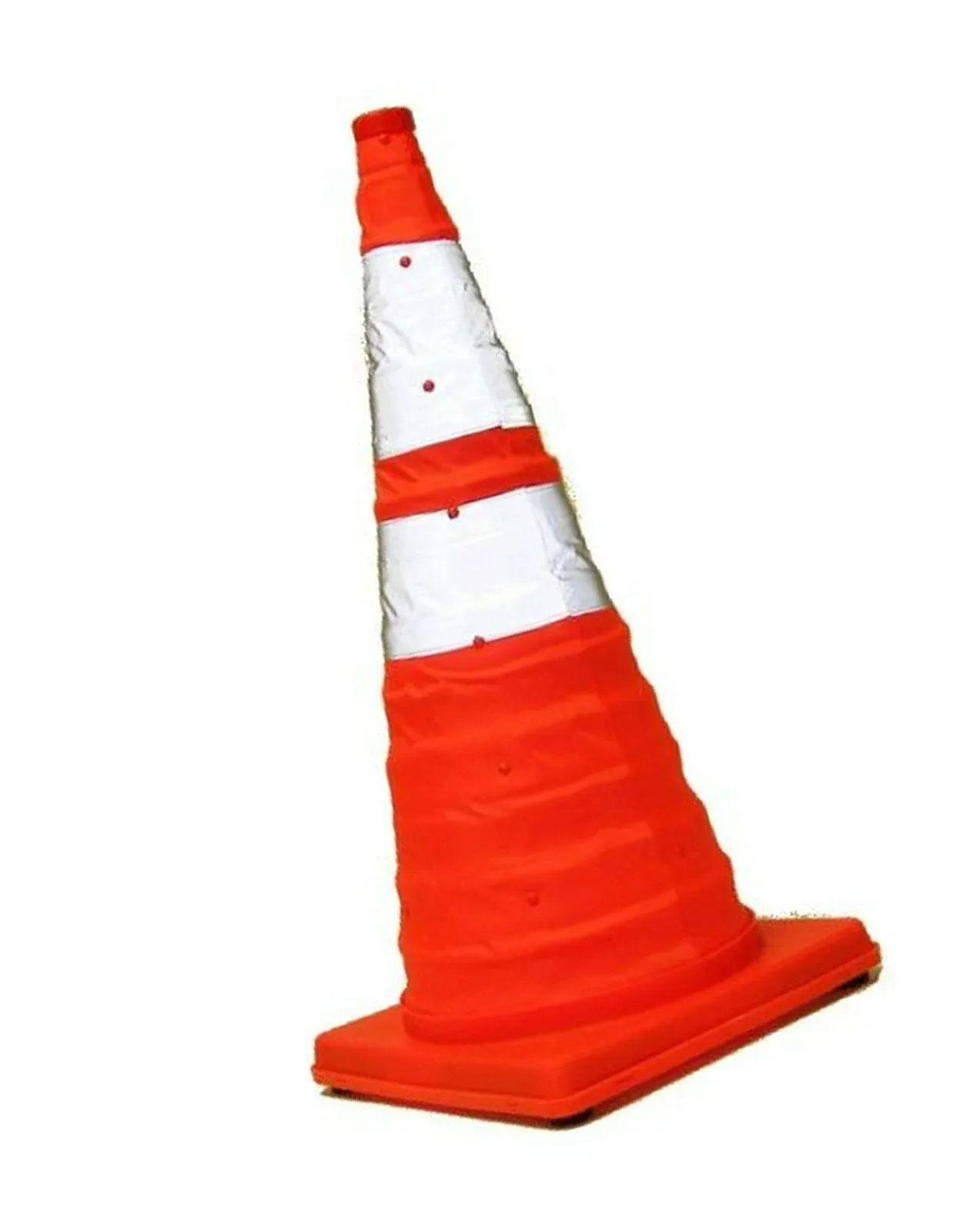 Eurow Reflective Collapsible Safety Cone, 28 Inches