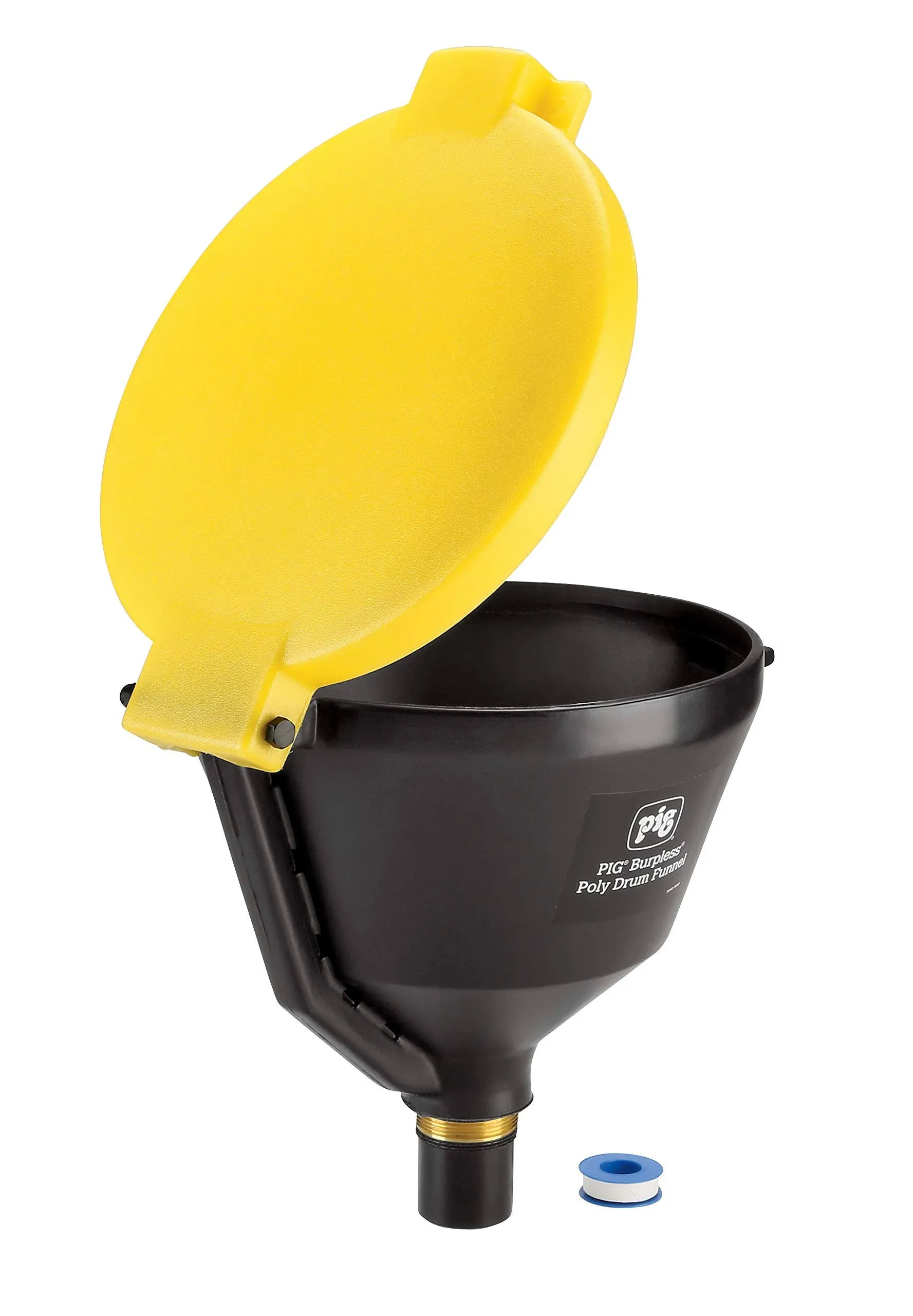 Drum Funnel | Burpless Poly Drum Funnel | for 30 and 55 Gal Plastic or Steel Dru