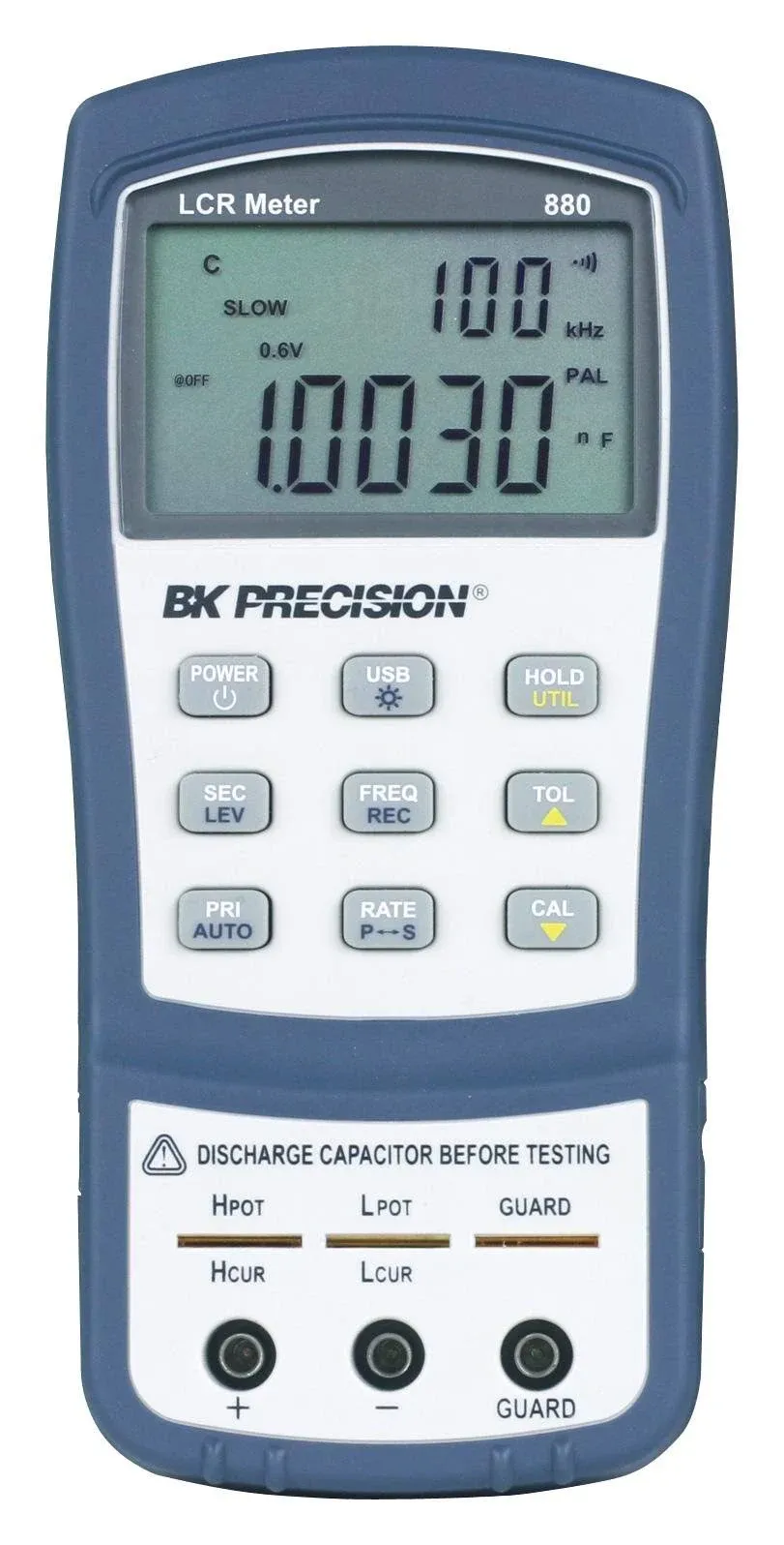 B&K Precision - 880-220V - B&K Precision 880-220V Handheld LCR Meter w/ESR, 220 VAC, 100 kHz