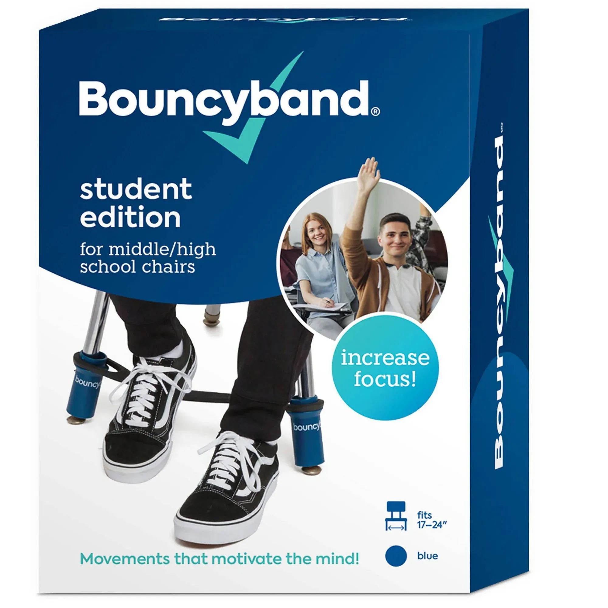 Blue Bouncy Band for Middle/High School Chairs