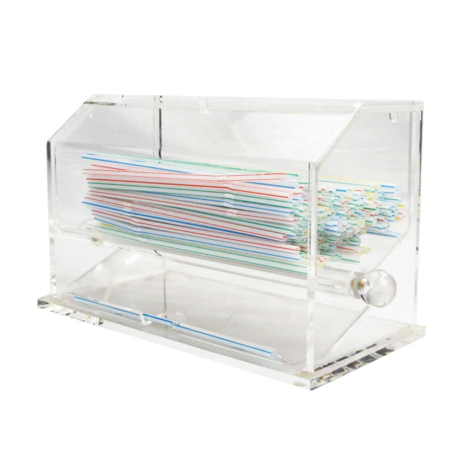 Winco (ACSD-712) Acrylic Straw Dispenser