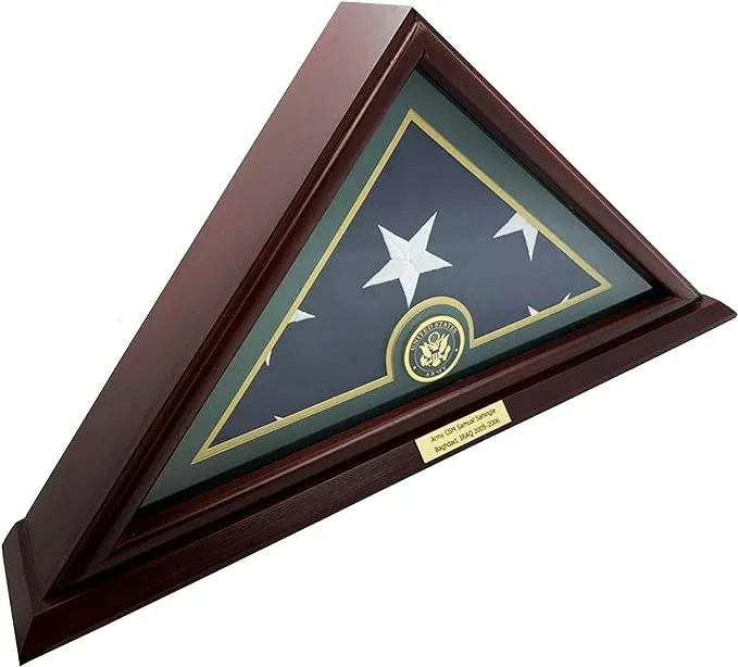 American Veteran Burial Flag Wall Décor DECOMIL