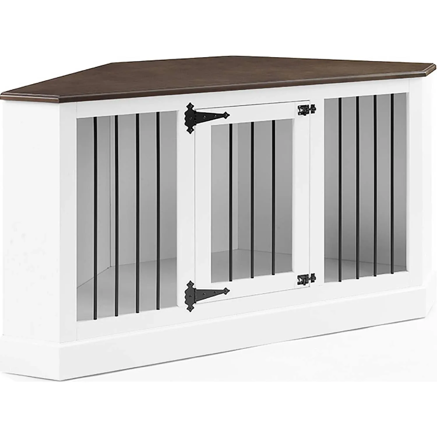 Crosley Winslow Corner Credenza Dog Crate