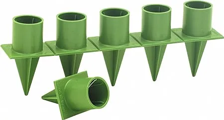 Taper Candle Holder Standard 1" Green 36 Pieces Per Package Candleholder