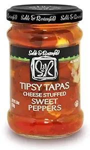 (Pack of 6)Sable and Rosenfeld Tipsy Tapas Sweet Peppers, 8.8 oz.