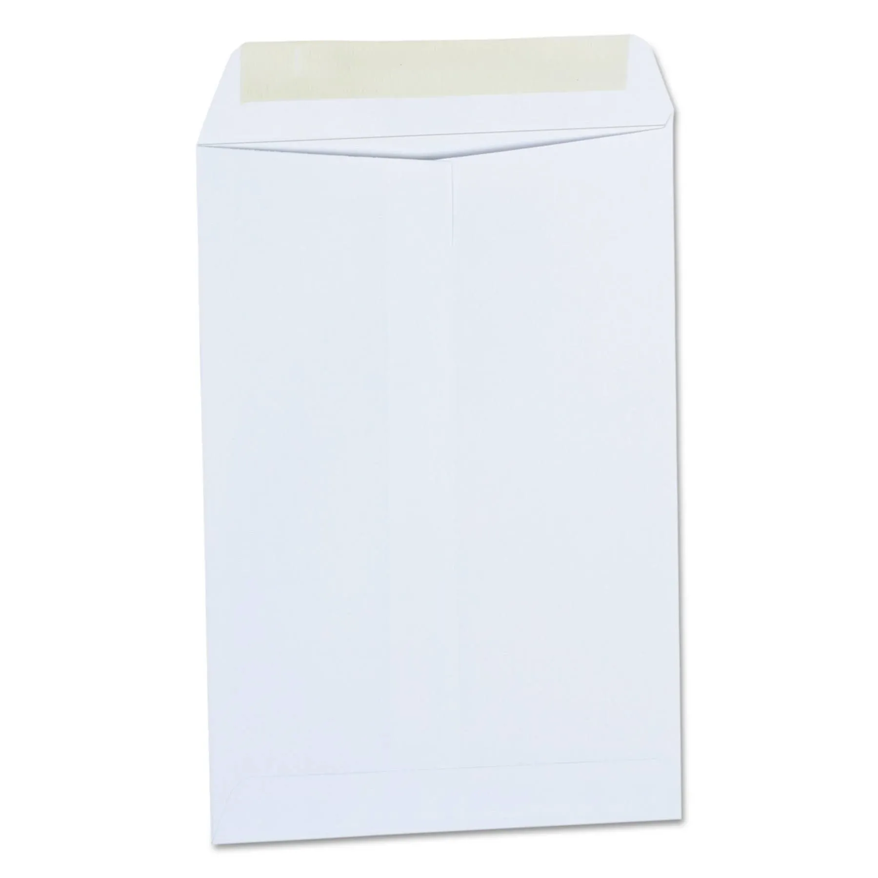 Universal UNV40104 6.5 in. x 9.5 in. 24 lb. #1-3/4 Square Flap Gummed Catalog Envelope - White (500/Box)