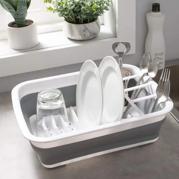 Kitchen Details Collapsible Dish Rack