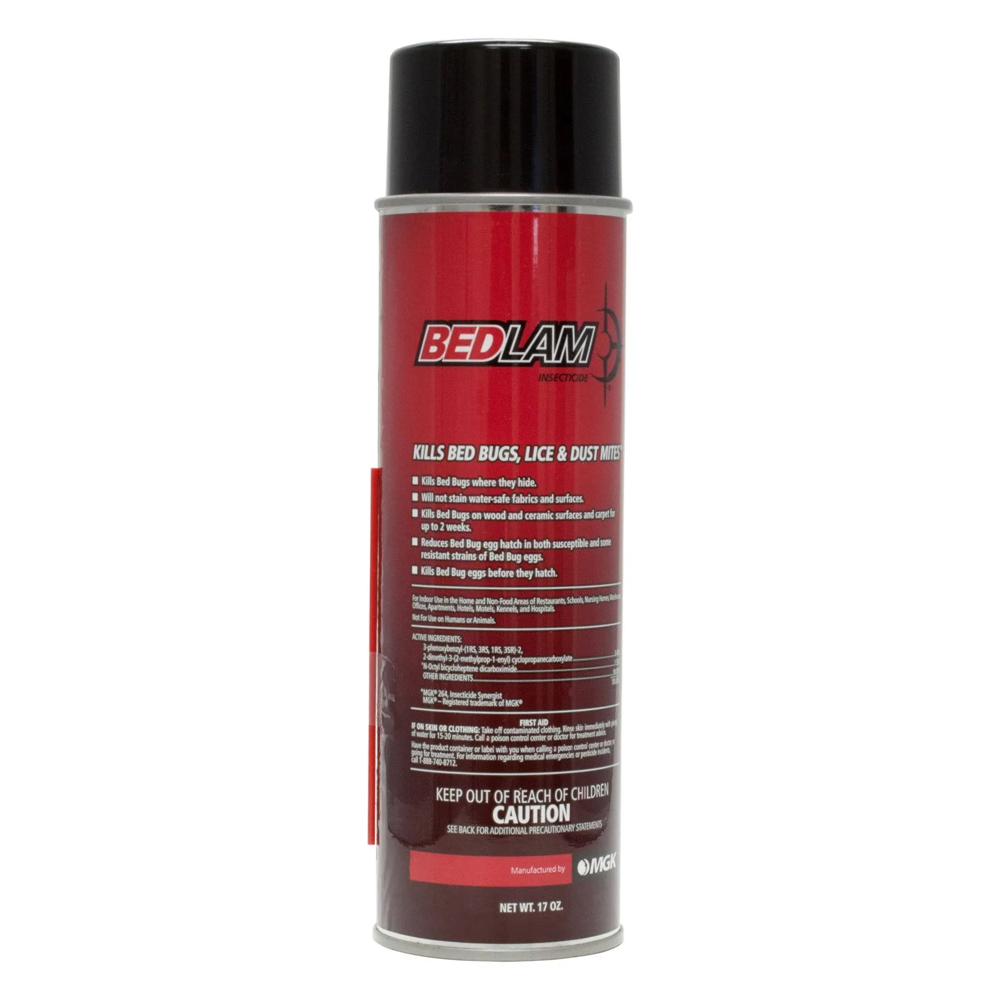 Bedlam Bed Bug Spray 6 Cans (1 CASE) MGK1021