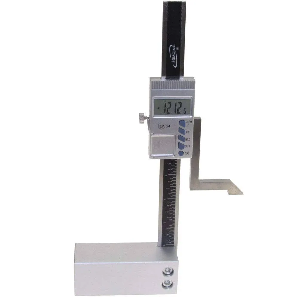 iGaging Digital Electronic Height Gauge with Magnetic Base 6 inch 9318