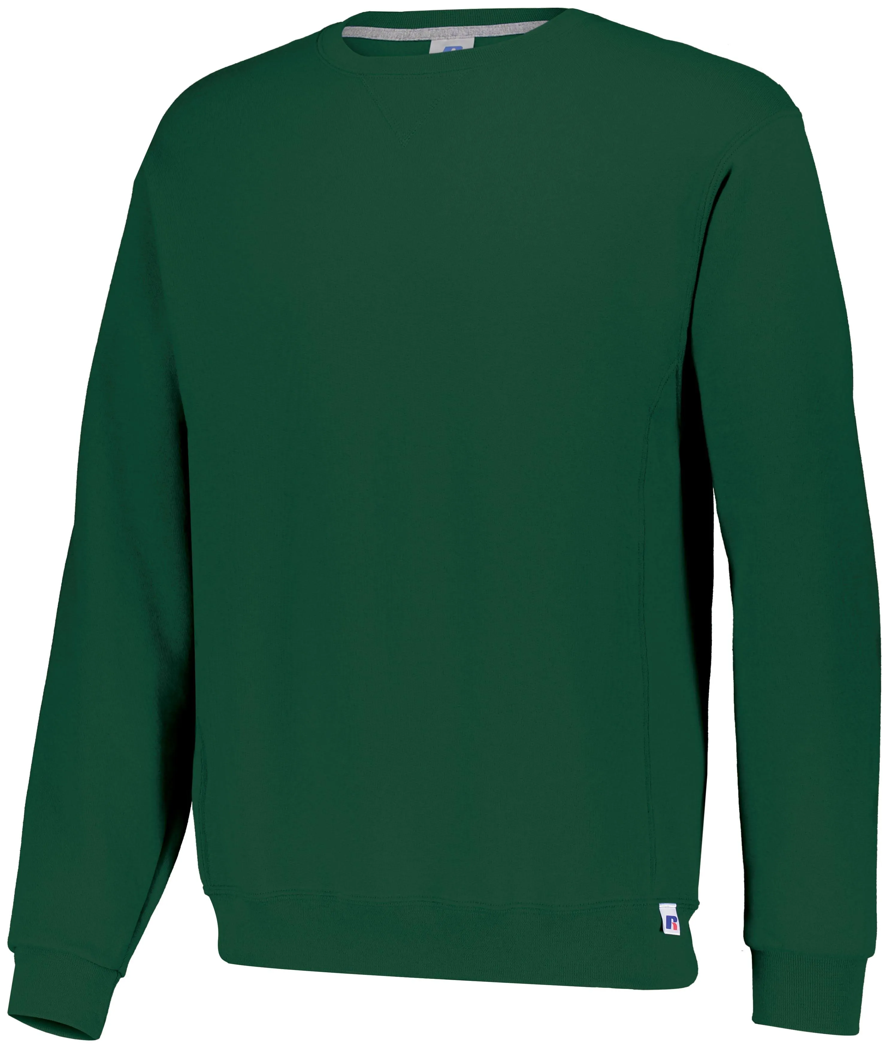 "Russell Athletic Men's Dark Green Dri Power Crewneck Sweatshirt"