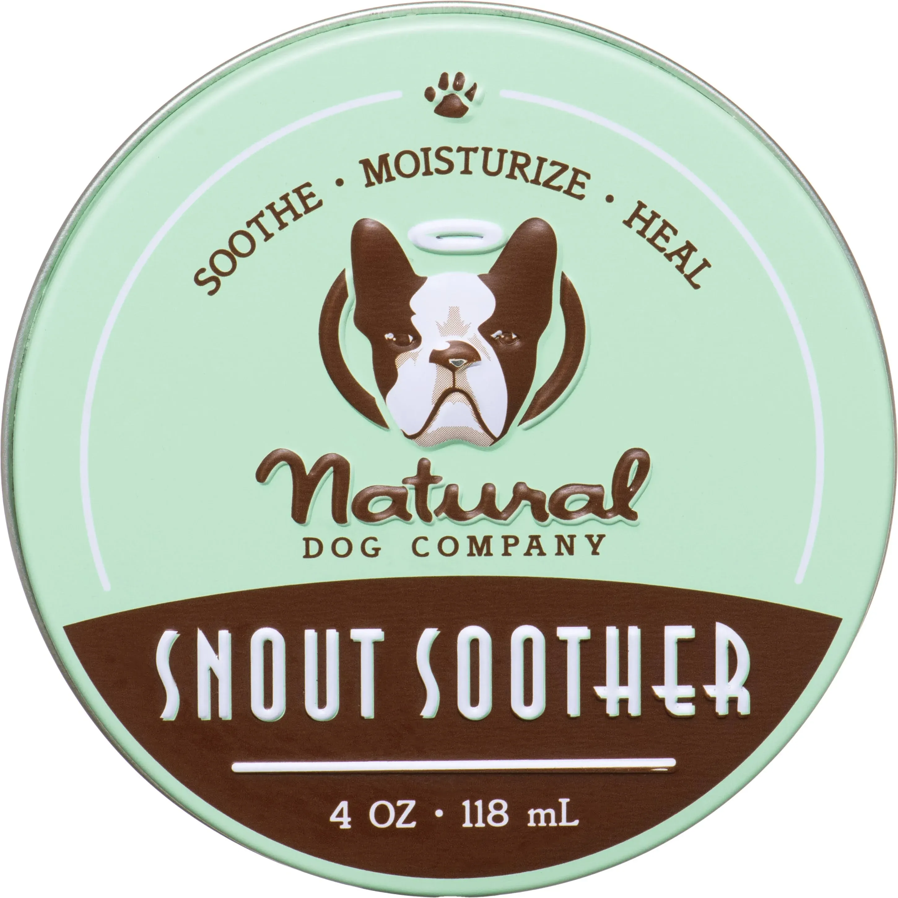 Natural Dog Company Snout Soother Balm for Dogs, 4-oz Tin