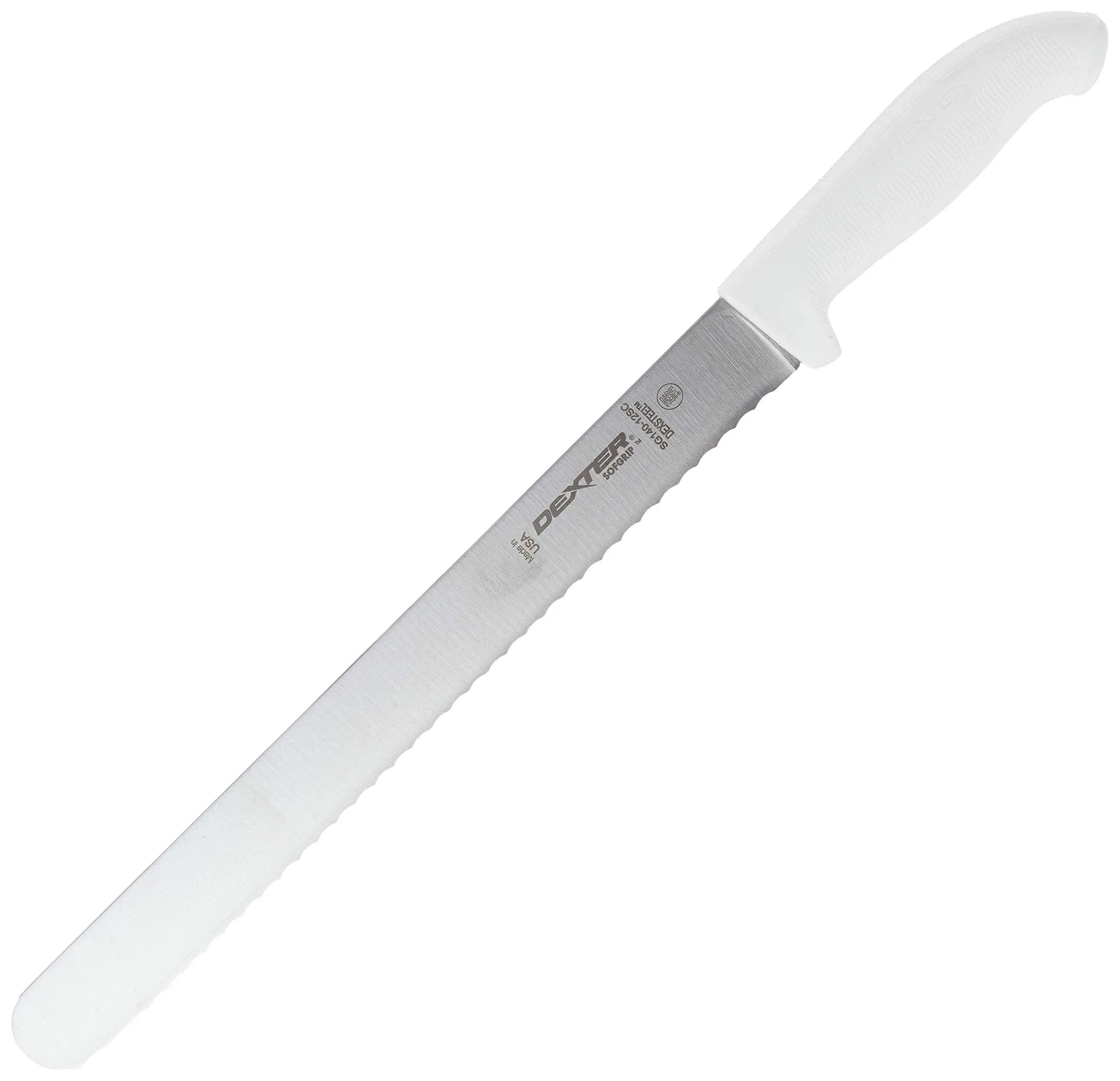 Dexter Russell SG140-12SC-PCP Sofgrip 12" Scalloped Roast Slicer