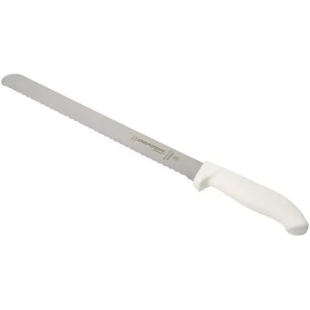 Dexter Russell SG140-12SC-PCP SofGrip 12" Scalloped Roast Slicer