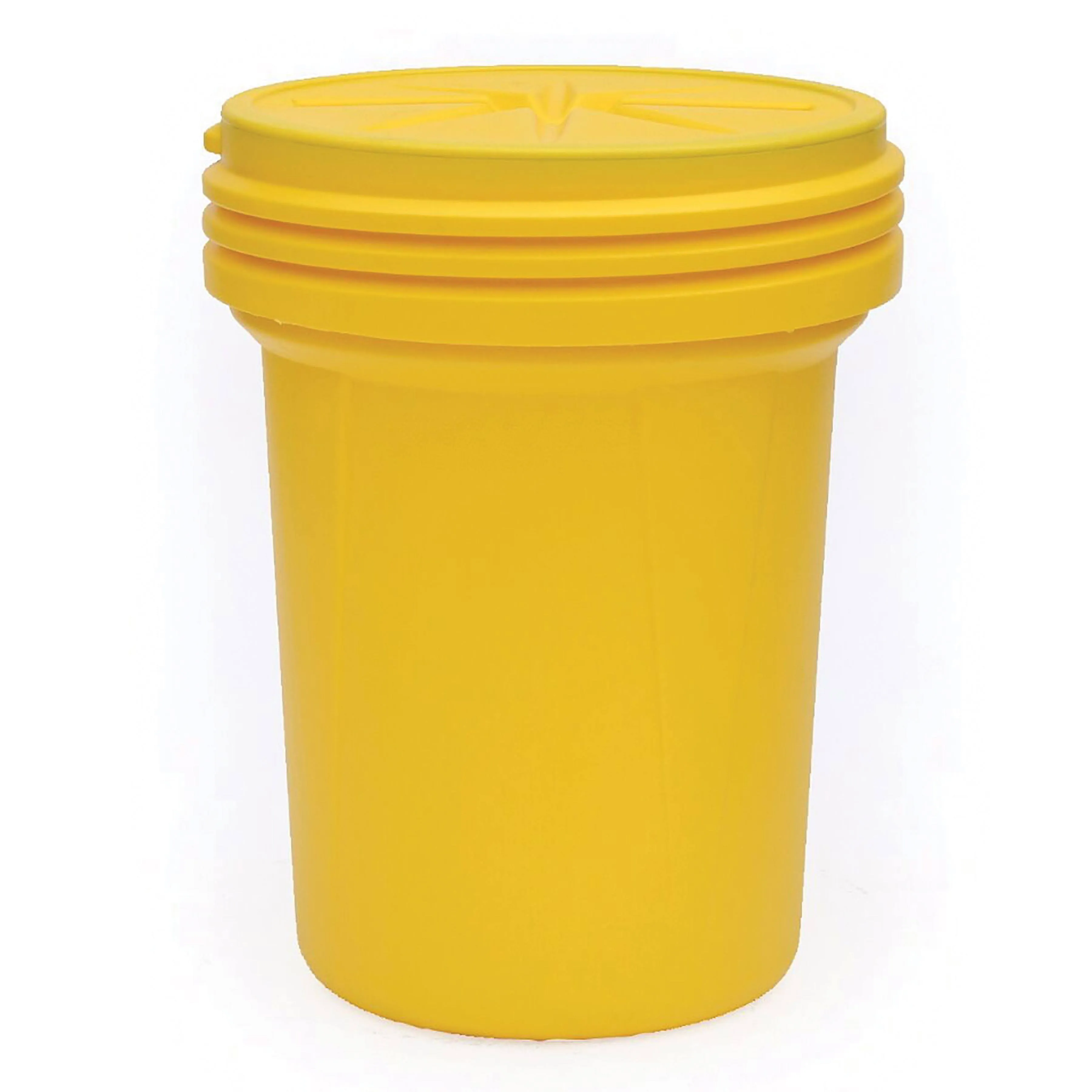 Eagle 30 Gallon Screw-On Lid Lab Pack Plastic Barrel Drum Brown