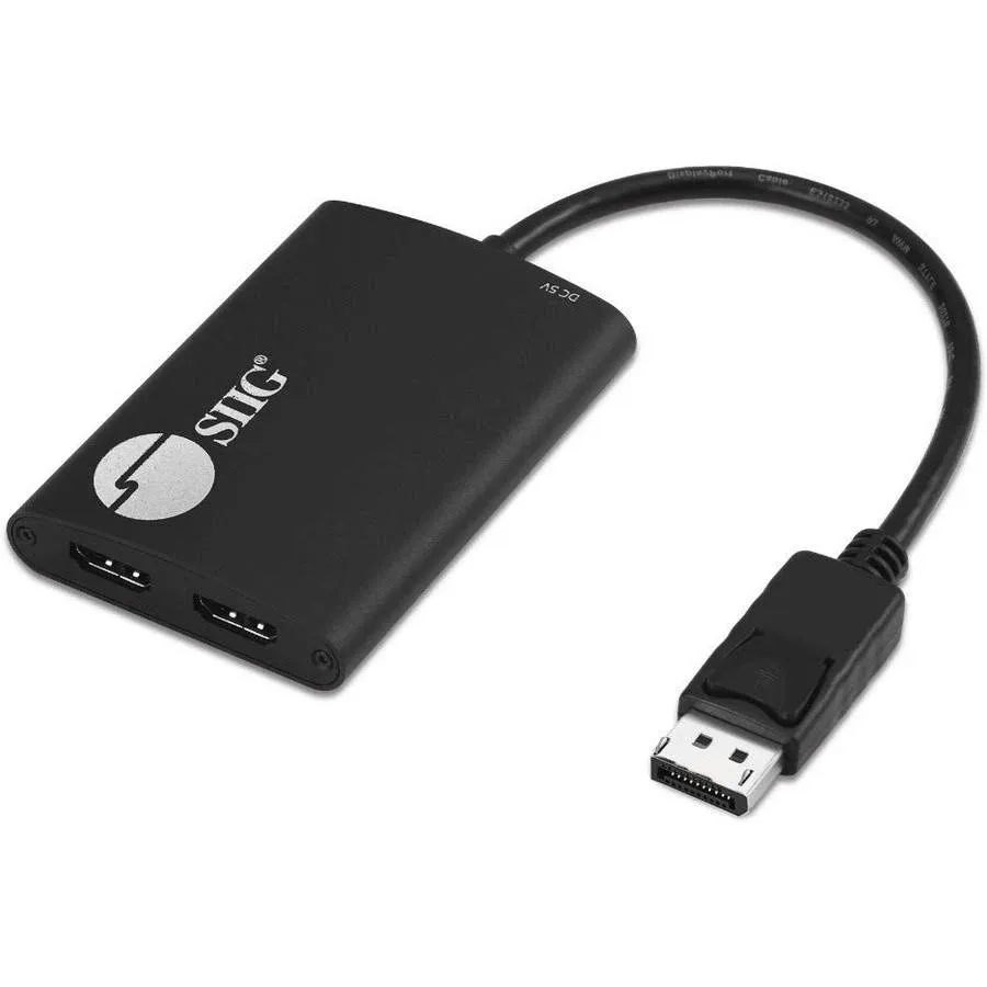 SIIG 1x2 DP 1.2 to HDMI MST Splitter