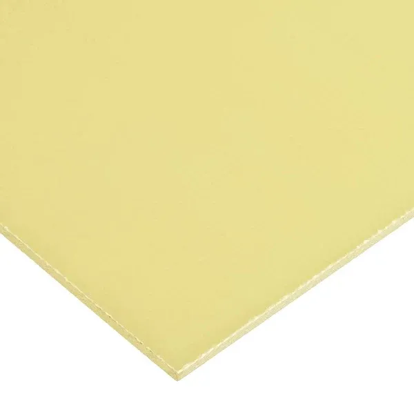 G-10/FR4 Fiberglass Epoxy Laminate Rectangular Bar: 2 in x 12 in Nominal Size (WxL), 0.375 in Thick