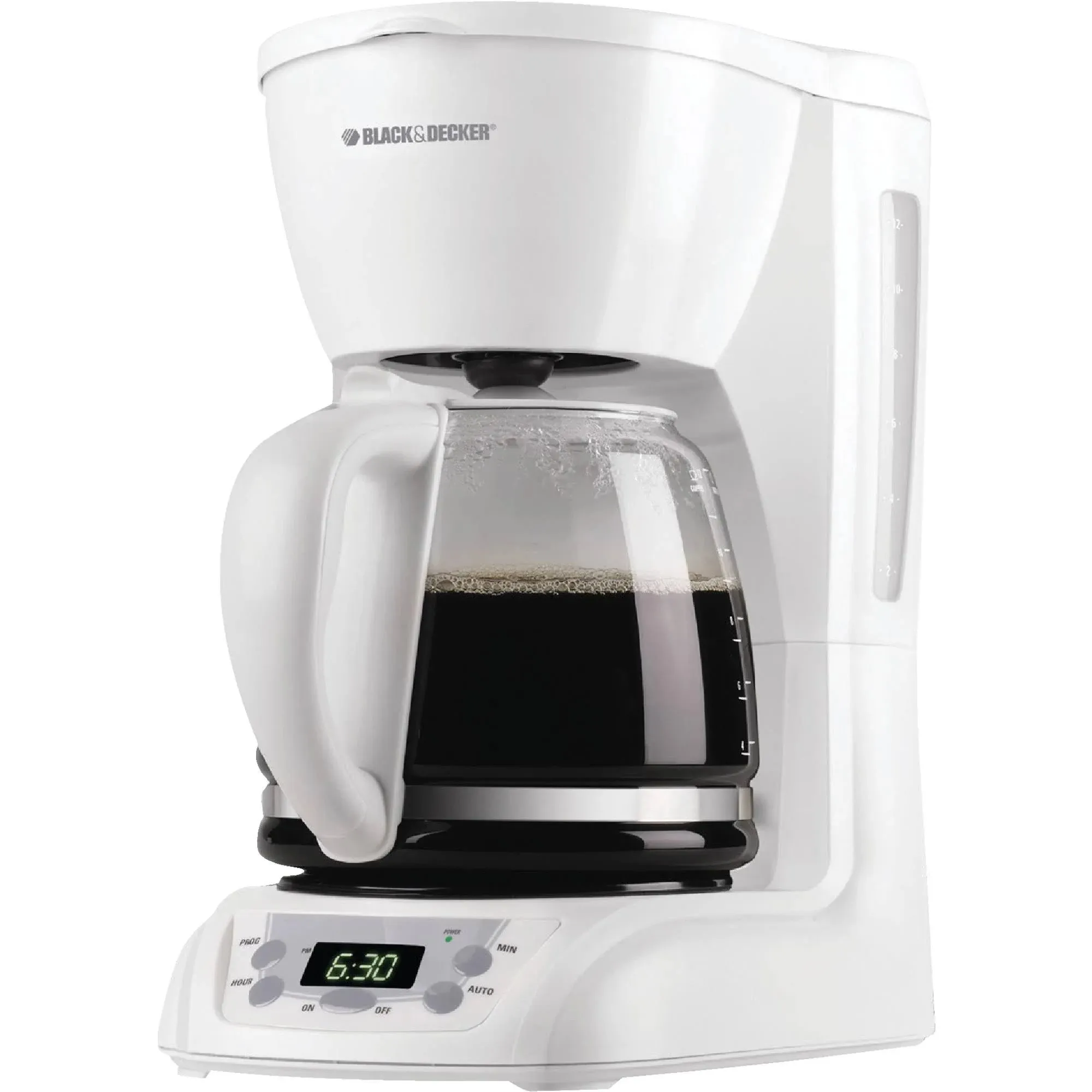 BLACK+DECKER 12-Cup Digital Coffee Maker, CM1160B, Programmable, Black