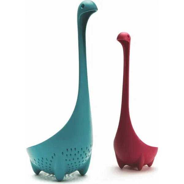 NWT Ototo Nessie &amp; Mamma Ladle and Colander Spoon