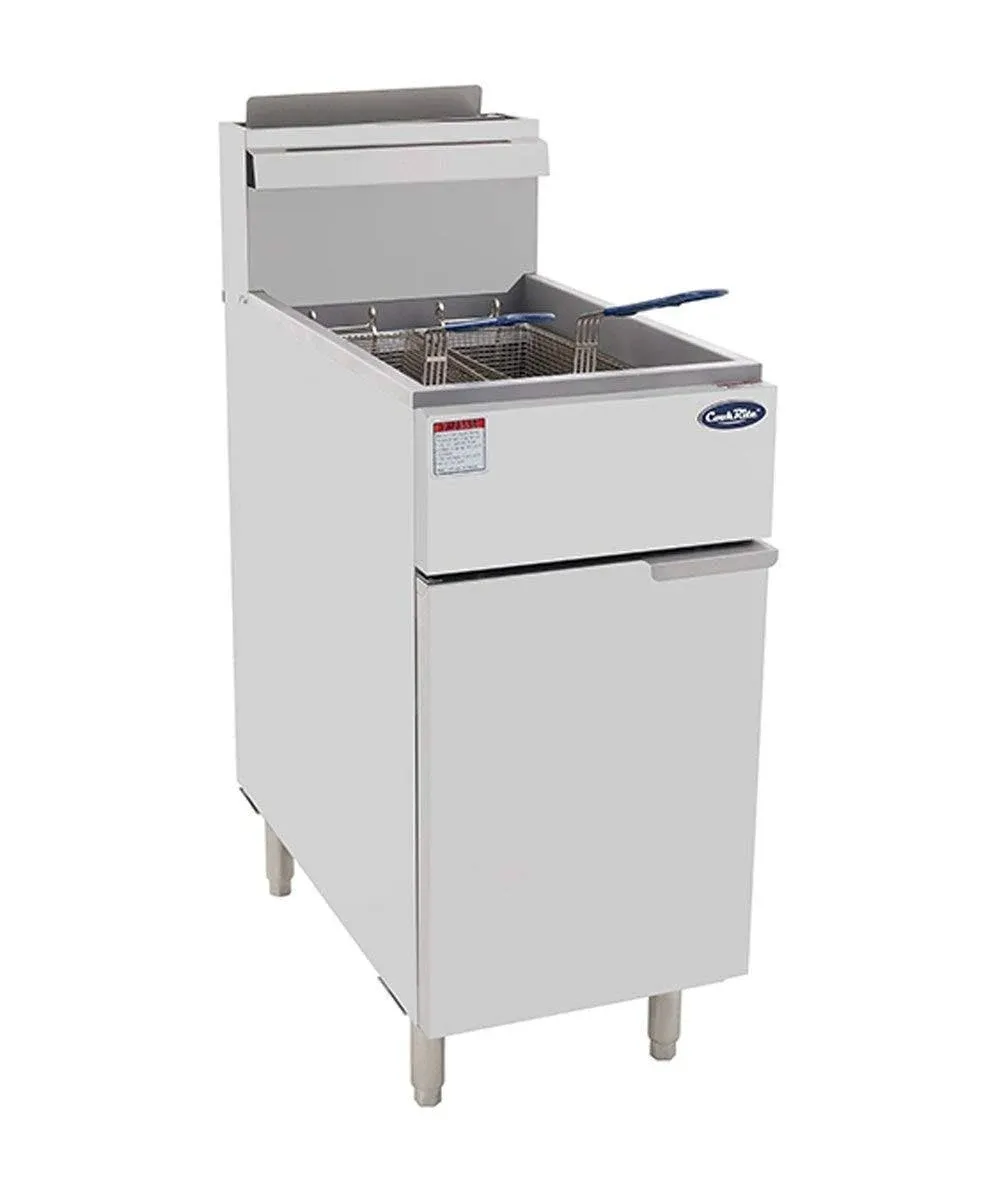 Atosa ATFS-40-LP HD 40 lb S/S Deep Fryer