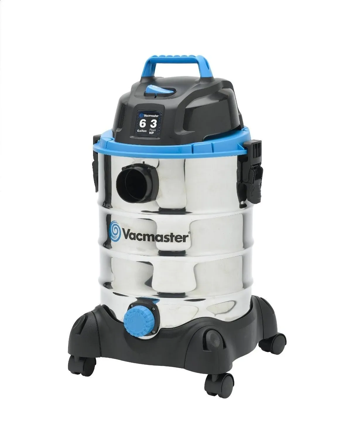 Vacmaster 6 Gallon Stainless Steel Wet / Dry Vacuum